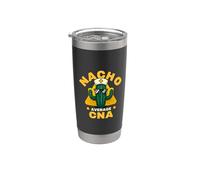 Nacho Average CNA Funny Certified Nursing Assistant Pun Joke Stainless Steel Insulated Tumbler