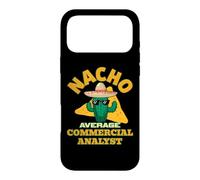 Nacho Average Commercial Analyst Funny Joke Pun Saying Quote Case for iPhone 17 Pro Max