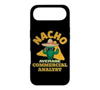 Nacho Average Commercial Analyst Funny Joke Pun Saying Quote Case for iPhone Air