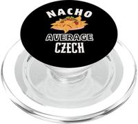 Nacho Average Czech Proud Czech Republic Pride Cinco de Mayo PopSockets PopGrip for MagSafe