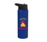 Nacho Average Danielle Personalized Name Funny Taco Stainless Steel Insulated Water Bottle