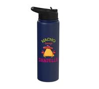 Nacho Average Danielle Personalized Name Funny Taco Stainless Steel Insulated Water Bottle