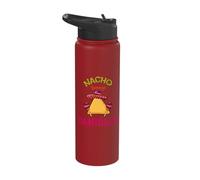 Nacho Average Danielle Personalized Name Funny Taco Stainless Steel Insulated Water Bottle