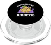 Nacho Average Diabetic Insulin Patient Type Diabetes PopSockets PopGrip for MagSafe