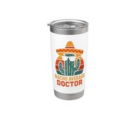 Nacho Average Doctor Cinco De Mayo Fiesta Birthday Party Stainless Steel Insulated Tumbler