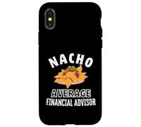 Nacho Average Financial Advisor Funny Cinco de Mayo Nachos Case for iPhone X/XS