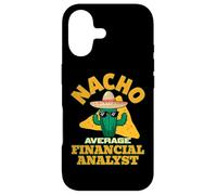 Nacho Average Financial Analyst Funny Finance Joke Pun Quote Case for iPhone 17