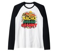 Nacho Average Granny Cinco De Mayo Mother's Day Mexican Raglan Baseball Tee