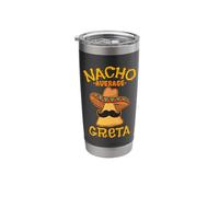 Nacho Average Greta Personalized Name Funny Taco Stainless Steel Insulated Tumbler