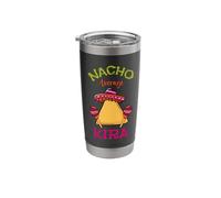 Nacho Average Kira Personalized Name Funny Taco Roots Stainless Steel Insulated Tumbler