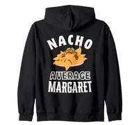 Nacho Average Margaret Cinco De Mayo Funny Gift Nachos Zip Hoodie