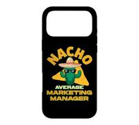 Nacho Average Marketing Manager Funny Joke Pun Saying Quote Case for iPhone 17 Pro Max