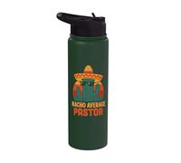 Nacho Average Pastor Appreciation Unique Preacher Pastors Stainless Steel Insulated Water Bottle