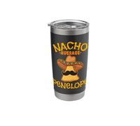 Nacho Average Penelope Personalized Name Funny Taco Stainless Steel Insulated Tumbler