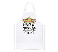 Nacho Average Pilot Chefs Apron