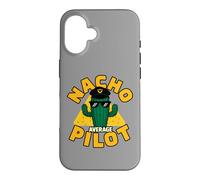 Nacho Average Pilot Funny Pun Joke Saying Slogan Quote Case for iPhone 16