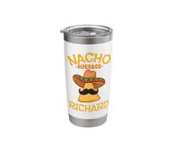 Nacho Average Richard Personalized Name Funny Taco Stainless Steel Insulated Tumbler