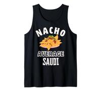 Nacho Average Saudi Proud Saudi Arabia Culture Cinco de Mayo Tank Top