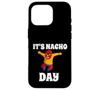 Nacho Day Lucha Libre Masked Wrestling for Cinco de Mayo Case for iPhone 16 Pro