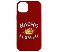 Nacho Problem Witty Mexican Foodie Nachos Lover Cheese Pun Case for iPhone 14 Plus