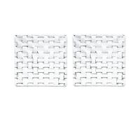 Nachtmann Bossa Nova plate 14 cm 2-pack clear