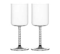 Nachtmann Bossa Nova Set of 2 Wine Crystal Glasses Elegant Clear UK Tableware