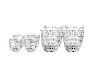 Nachtmann - Ethno Barista Glass With Two Sizes, 8-pack - Clear