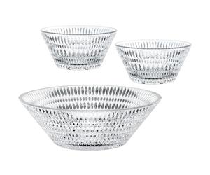Nachtmann - Ethno Bowl 3 Pieces - Clear