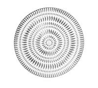 Nachtmann Ethno plate 2-pack, crystal glass, Ø23 cm