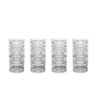 Spiegelau & Nachtmann, Set of 4 High Drink Glasses, Cocktail Glasses, Crystal Glass, 15 oz, Ethnic 104250