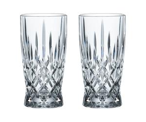 Nachtmann Noblesse Barista Latte glass 35 cl 2-pack Clear