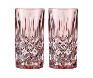 Nachtmann Noblesse Longdrink glass 39.5 cl 2-pack Rosé