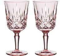 Nachtmann - Noblesse Wine Glass 35 cl 2-pack, Rose - Rose