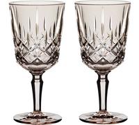 Nachtmann - Noblesse Wine Glass 35 cl 2-pack, Taupe - Taupe