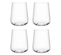 Nachtmann ViNova Set of 4 Crystal Tumblers Modern Clear Glassware Elegant Table
