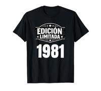 Nacido en 1981 45 Años Cumpleaños Edición Limitada 1981 T-Shirt