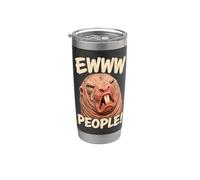 Nacktmull Ich Hasse Menschen Igitt Bäähhh Menschen Gross Advice Stainless Steel Insulated Tumbler