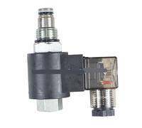 NACODLUL DHF08-222 SV08-22 SV2-08-2NCRP 2-Position 2-Way Normally Closed Threaded Hydraulic Cartridge Pressure Retaining Solenoid Valve(DHF08-222 DC48V)