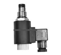 NACODLUL DHF10-220 SV10-20 LSV10 Two-Position Two-Way Solenoid Threaded Cartridge Hydraulic Valve(DHF10-220 AC220V)