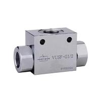 NACODLUL Flow Control Valve Hydraulic Throttle Valve VUSF-G1/4 VUSF-G3/8 VUSF-G1/2 VUSF-G3/4 VUSF-G1(VUSF-G1-2)