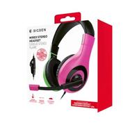 Pink And Green Switch Headset Nintendo Switch New and Sealed