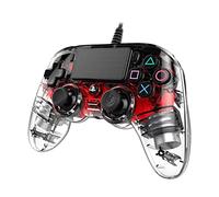 Nacon Wired Compact Controller for PlayStation® 4 - Illuminated Red