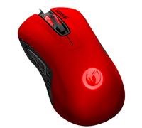 NACON GM-110 6 Button Gamer Mouse with Optical Sensor and Lighting Effects, Red