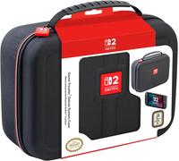 RDS - Licensed Nintendo Switch 2, Nintendo Switch OLED & Nintendo Switch Systems Game Traveler Deluxe System Case - Holds AC Adapter, HDMI Cable, Joy-Con Straps & Game Card Case & Cards