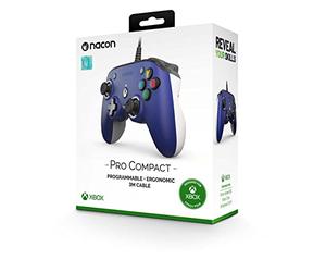 NACON Offizielle Xbox Series Pro Compact Controller, Farbe: Blau.