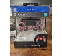 Nacon Wired Compact Controller Light Red /PS4