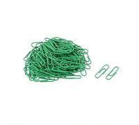 Nacpy Metal Paper Clips Stationery Invoice Bookmark Note Company PaperClips Money Clip No Tear Paperclips Lipped Paperclip 140 Pcs Green