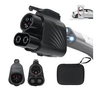 NACS to CCS Adapter Tesla Supercharger Charging Stations for Ford EVs/GM/Rivia for V3/V4 DC 500A 1000V (250KW Max)