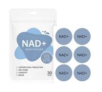 NAD+ Boost Patches, With Support Skin Renewal And Refreshing, 3x3cm, Age Rewind Patches, Skin Boost Renewal Stickers, Recovery And Relaxing, For Daily, Spa, Workout, Overnight