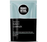 NAD+ Complex Longevity Formula | Nicotinamide Riboside, NAD+, Resveratrol, TMG & Luteolin | Cellular Energy Support | Made in The UK | 60 Vegan Capsules - 30 Day Supply by Roam & Ritual™